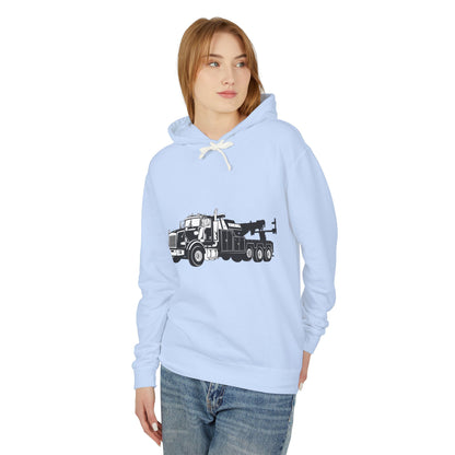 Heavy Tow Truck Unisex Lightweight Hoodie