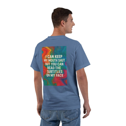 Subtitles Men's Short-Sleeve Crewneck Tee