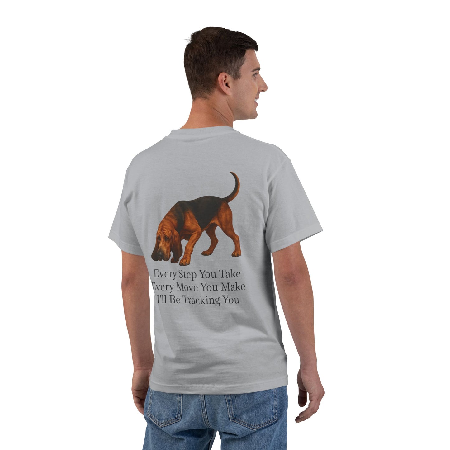 Tracking You Men's Short-Sleeve Crewneck Tee