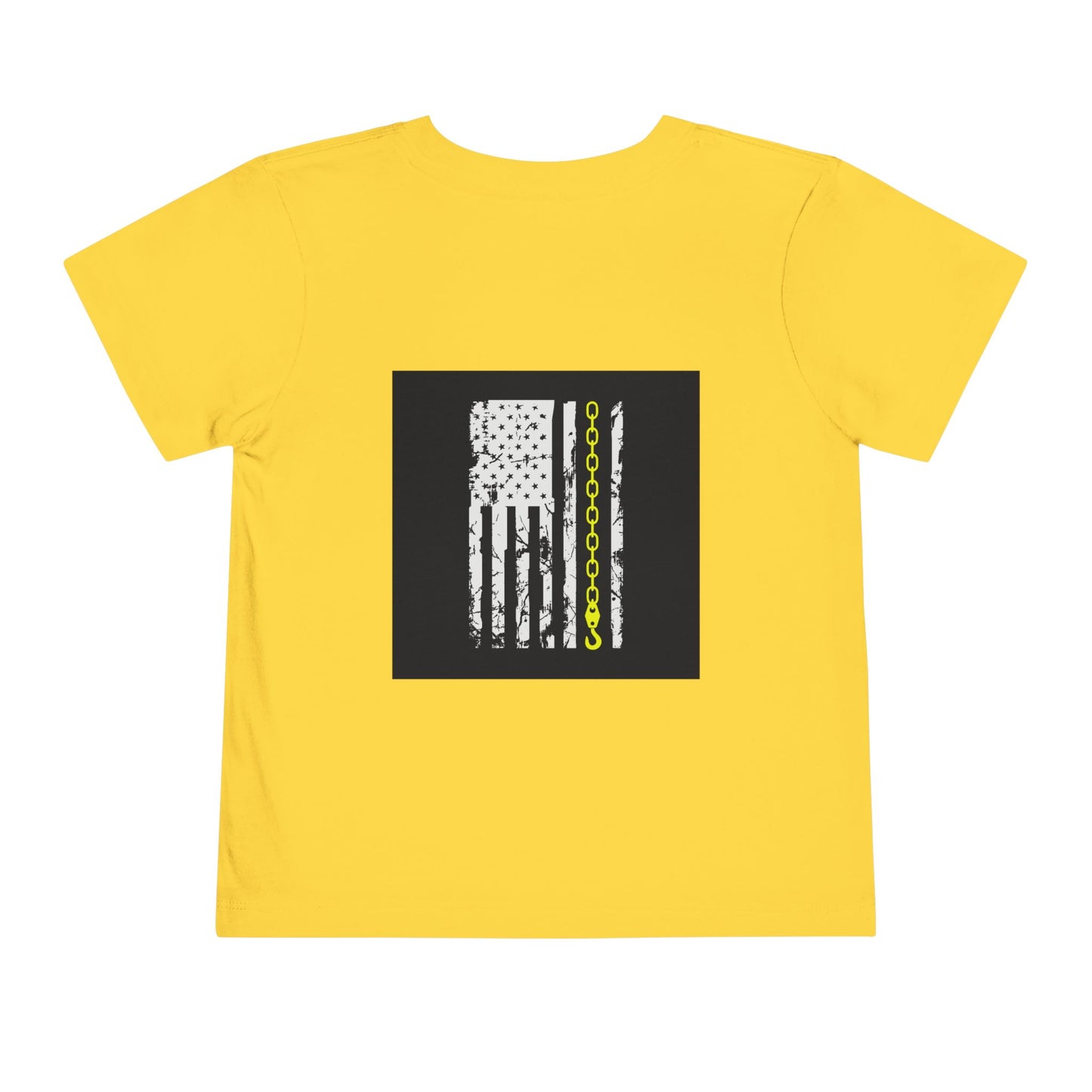 Thin Yellow Line Toddler Unisex Short Sleeve Crewneck Tee