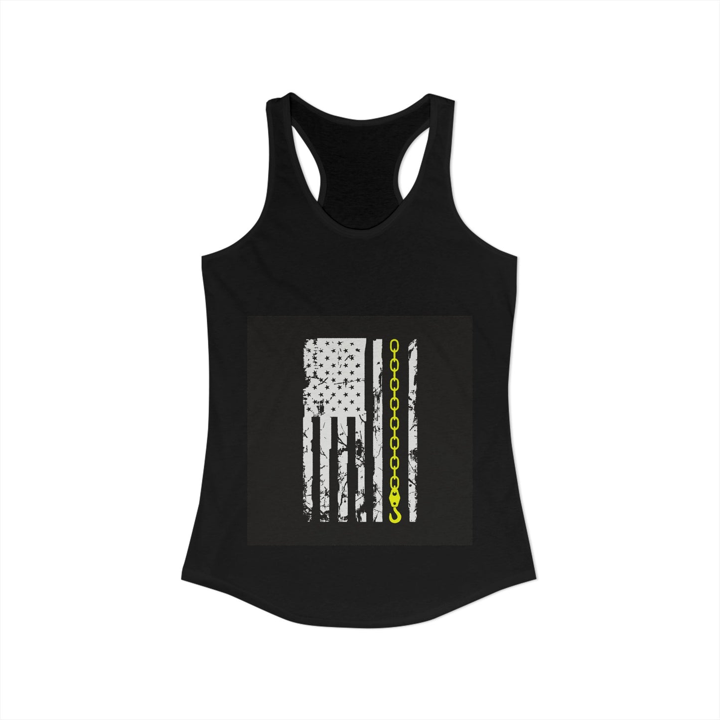 Thin Yellow Line Women's Racerback Tank