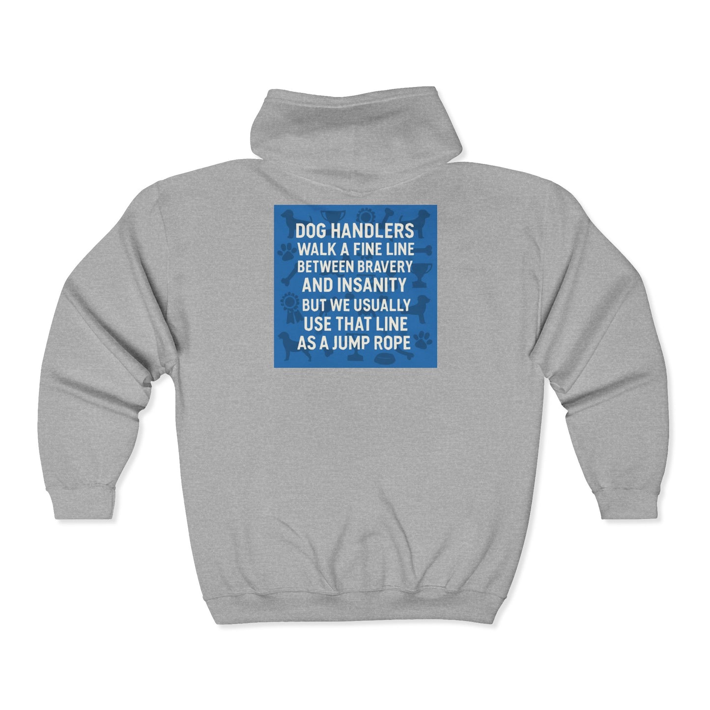 Jump Rope Unisex Full Zip Hoodie