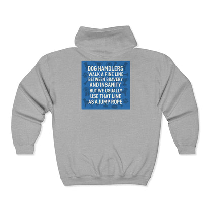 Jump Rope Unisex Full Zip Hoodie