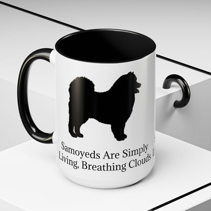 Clouds 2-Tone Coffee Mug