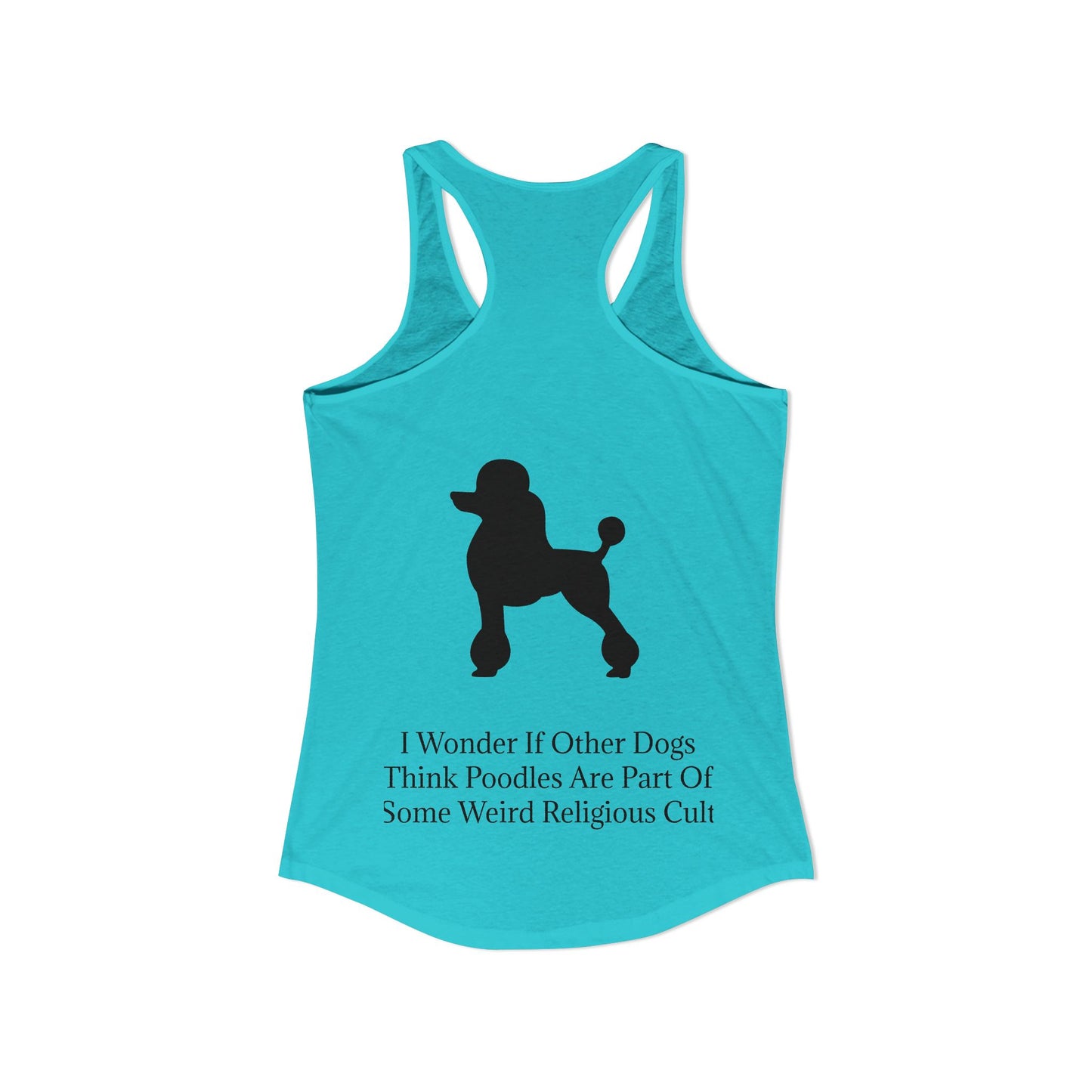 I Wonder Women's Racerback Tank