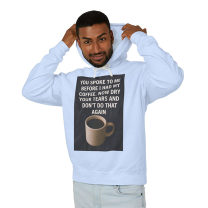 Dry Your Tears Unisex Lightweight Hoodie