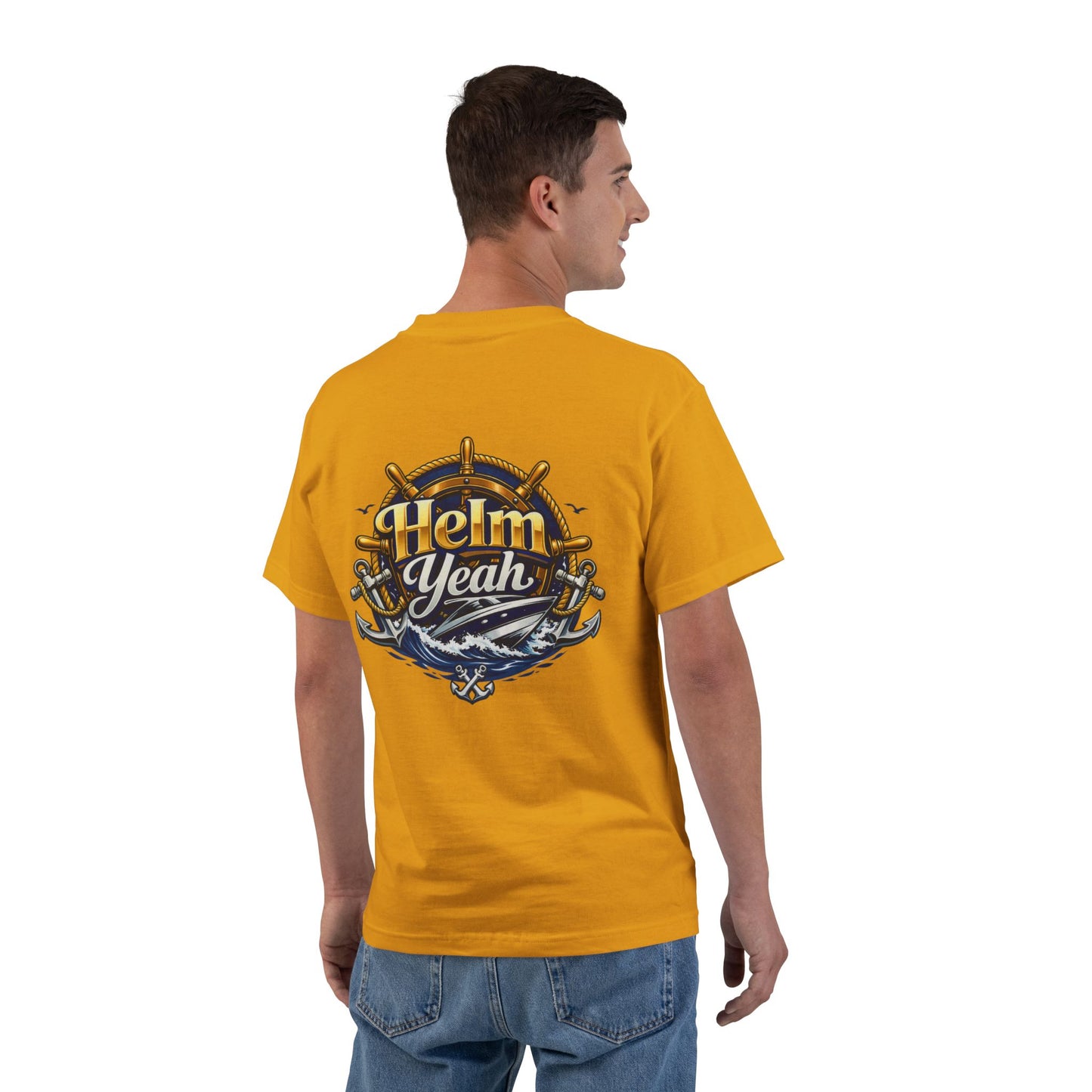 Helm Yeah Men's Short-Sleeve Crewneck Tee
