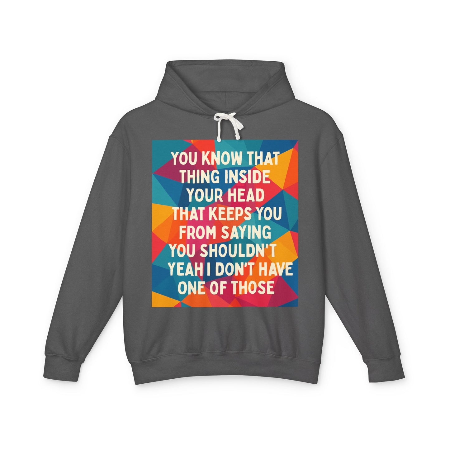 No Filter Unisex Lightweight Hoodie