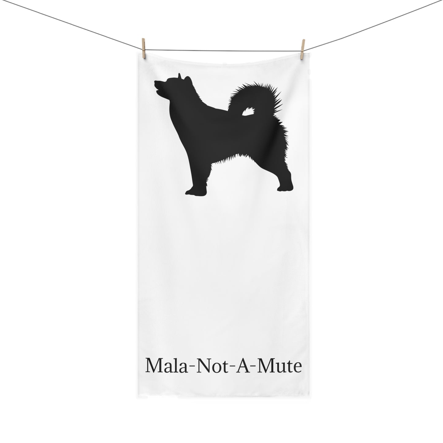 Mala-Not-A-Mute Mink-Cotton  Beach Towel
