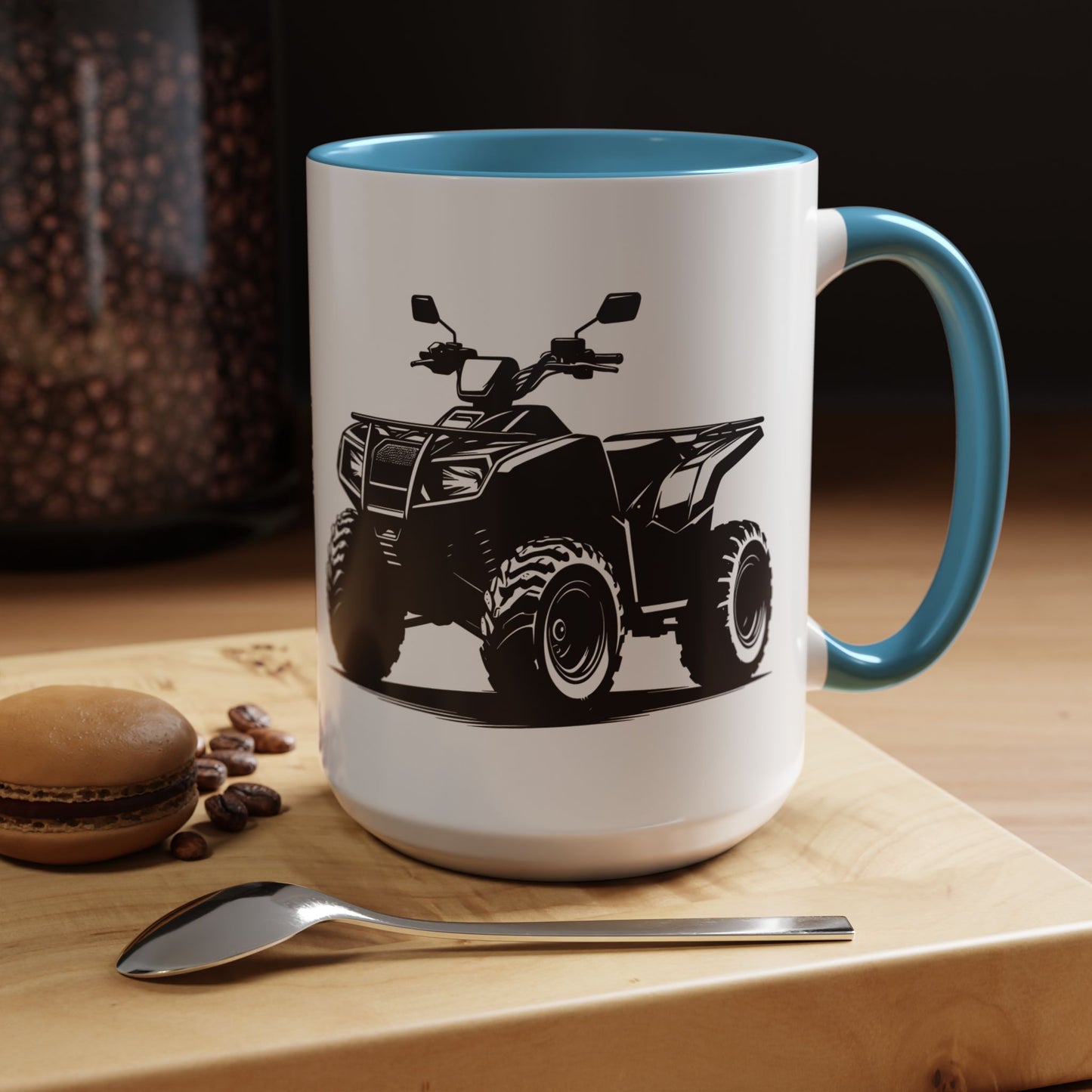 Off The Beaten Path Quad 2-Tone Coffee Mug
