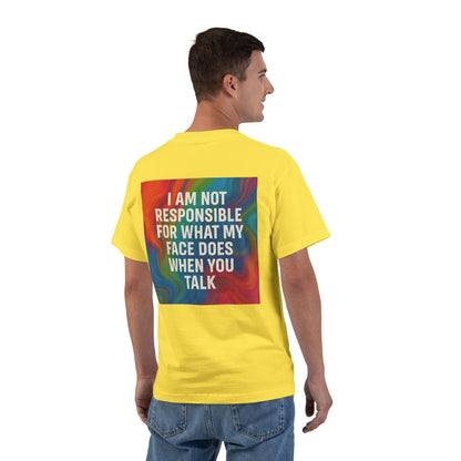 When You Talk Men's Short-Sleeve Crewneck Tee
