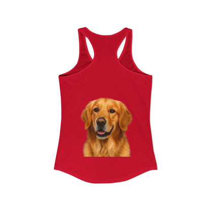 Golden Head Women's Racerback Tank