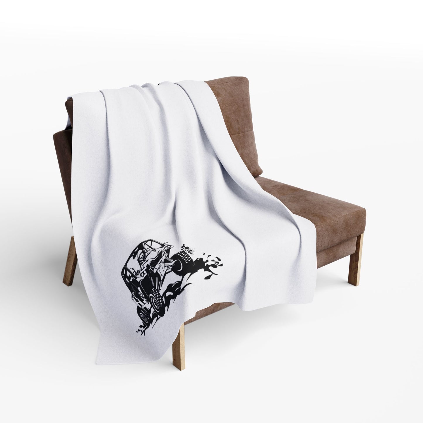 Slingin' Mud Side By Side Arctic Fleece Blanket