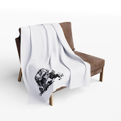 Slingin' Mud Side By Side Arctic Fleece Blanket