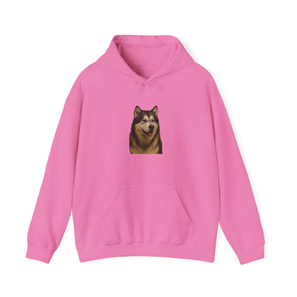 Malamute Head Unisex Hoodie