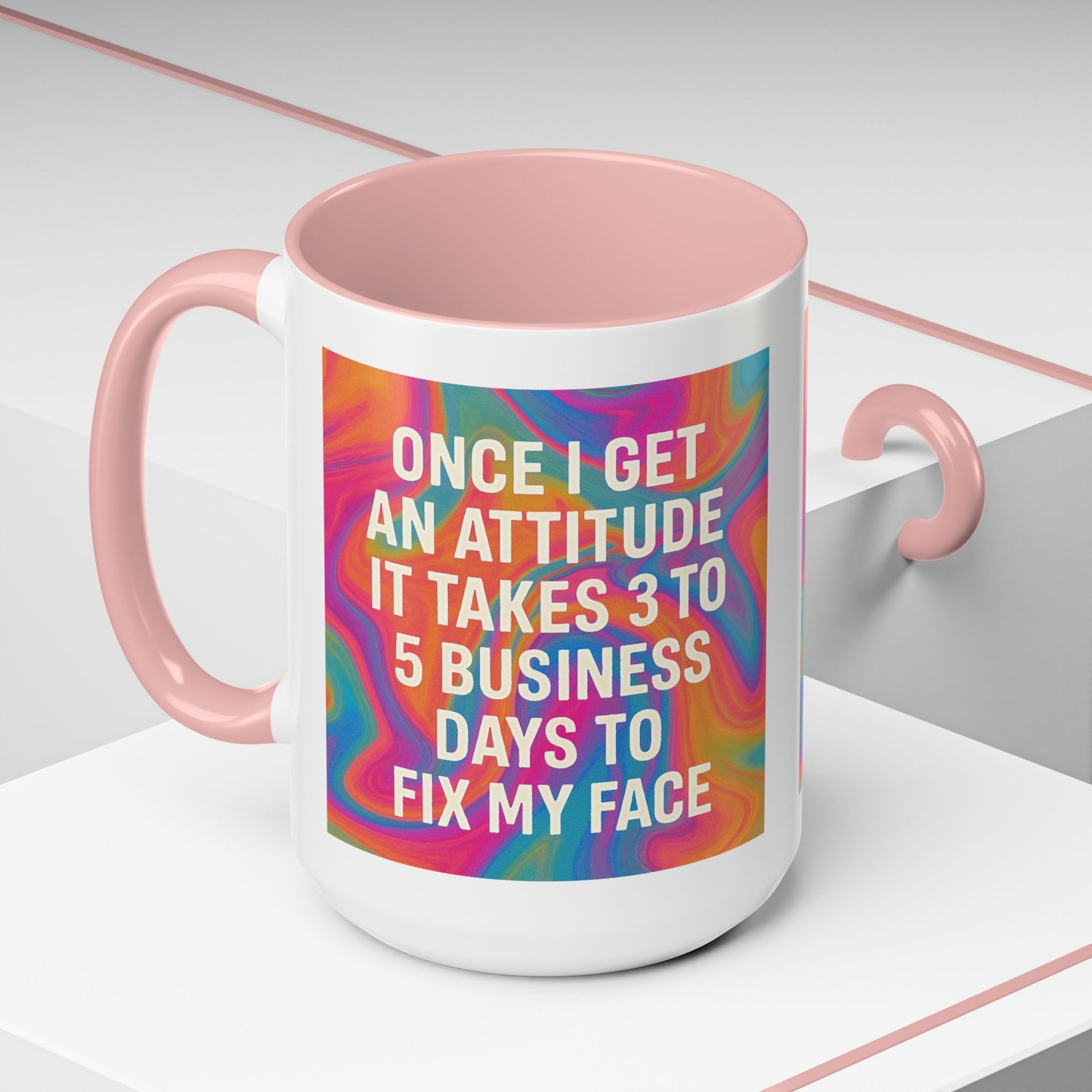 Fix My Face 2-Tone Coffee Mug