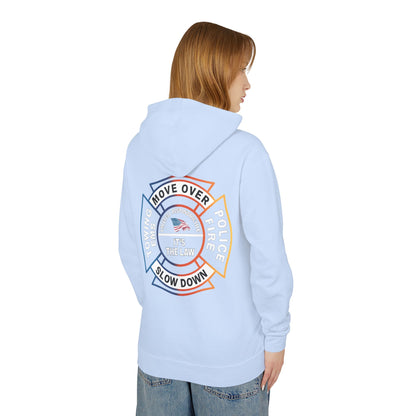 Let First Responders Live Unisex Lightweight Hoodie