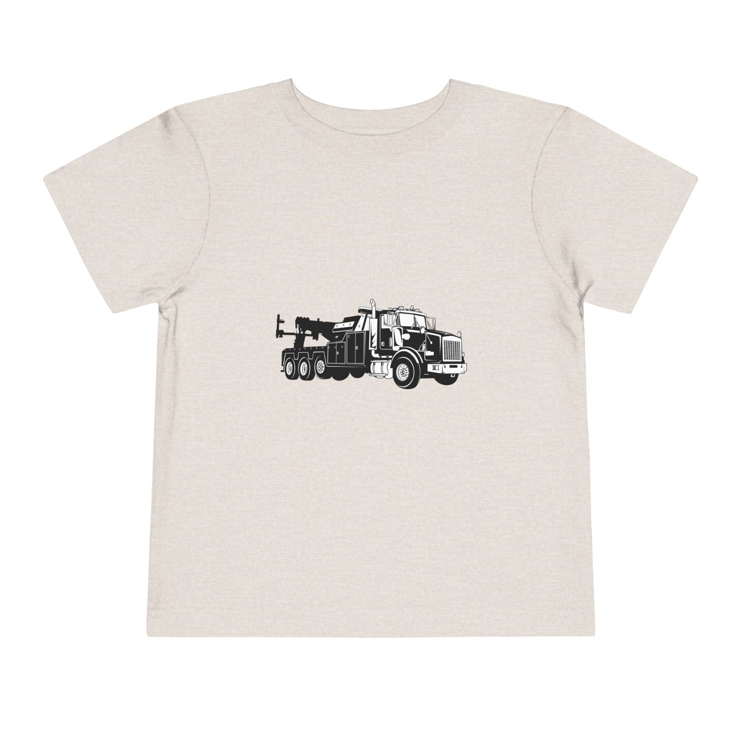 Heavy Tow Truck Toddler Unisex Short Sleeve Crewneck Tee