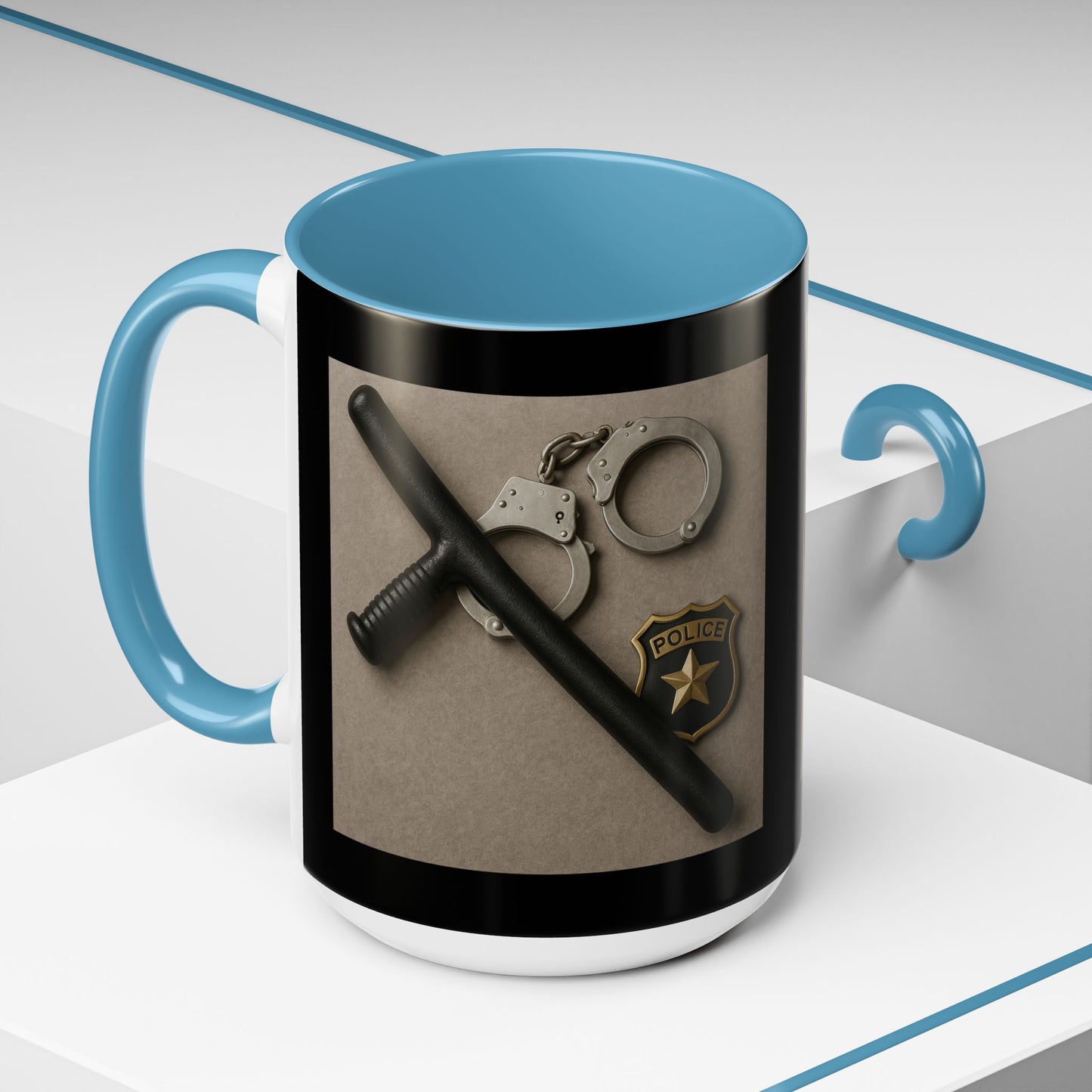 Law Enforcement Appreciation 2-Tone Coffee Mug