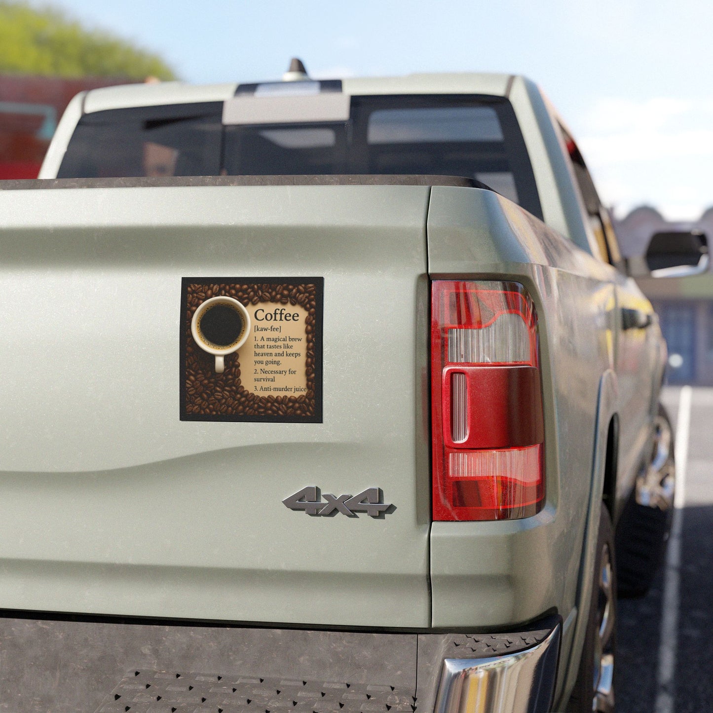 Coffee Definition Indoor/Outdoor Magnet