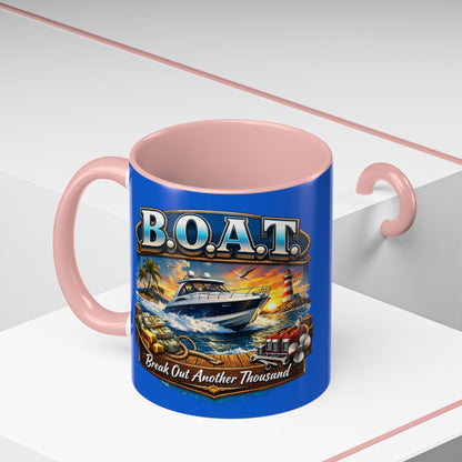 B.O.A.T. 2-Tone Coffee Mug