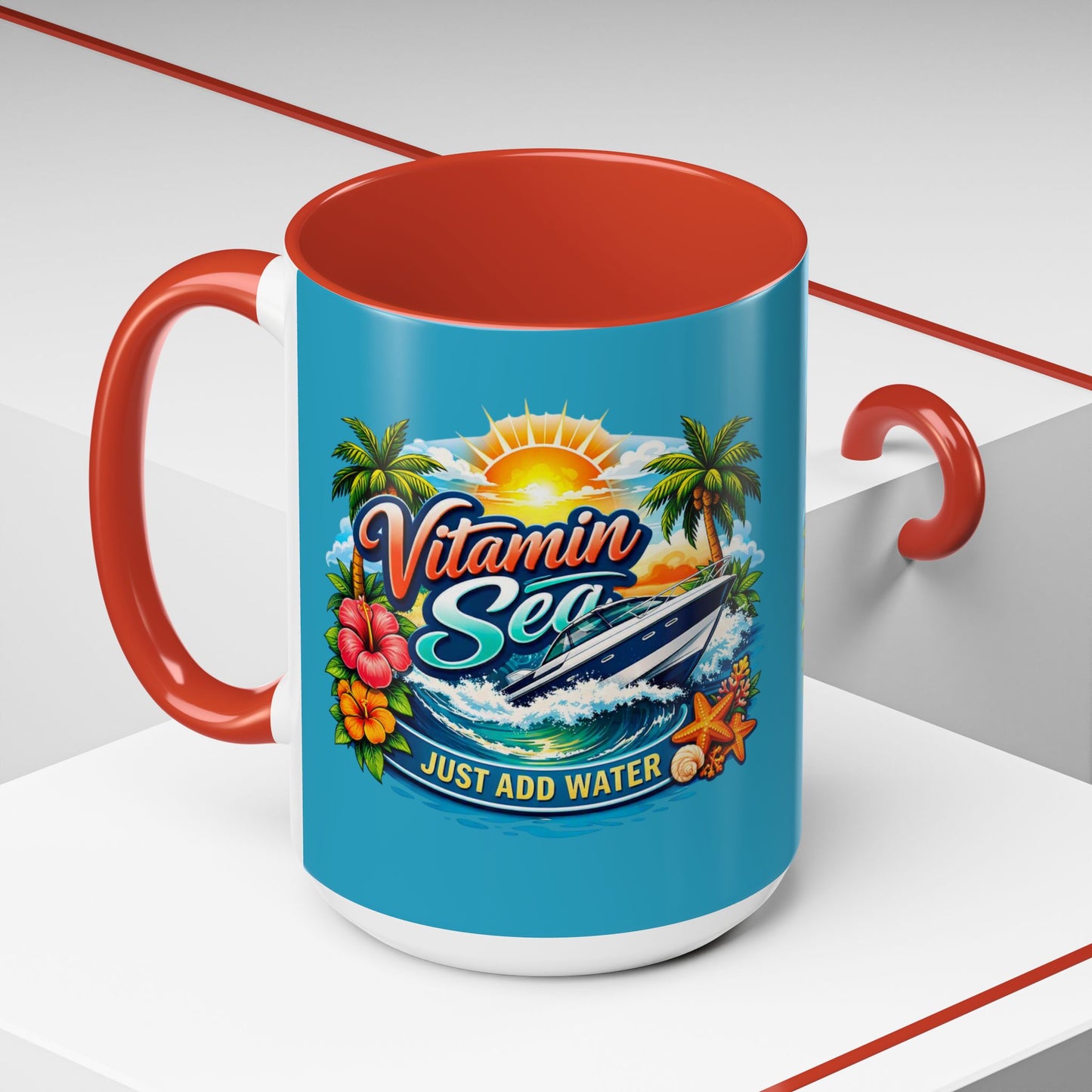 Vitamin Sea 2-Tone Coffee Mug