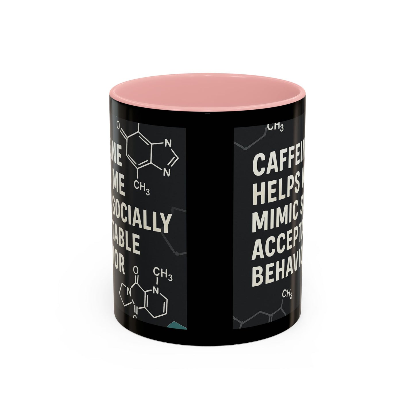Socially Acceptable 2-Tone Coffee Mug