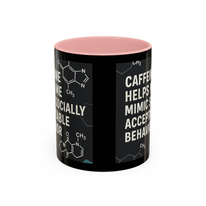 Socially Acceptable 2-Tone Coffee Mug