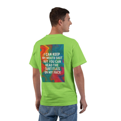 Subtitles Men's Short-Sleeve Crewneck Tee