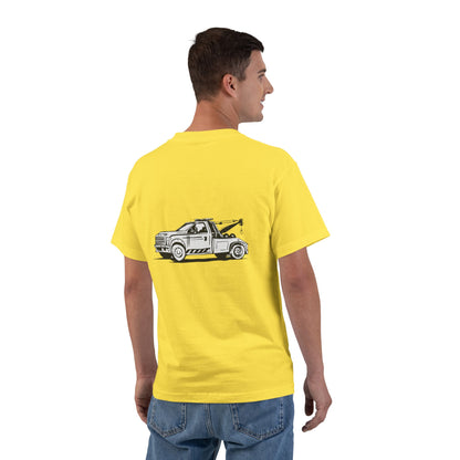 Wheel Lift Tow Truck Men's Short-Sleeve Crewneck Tee