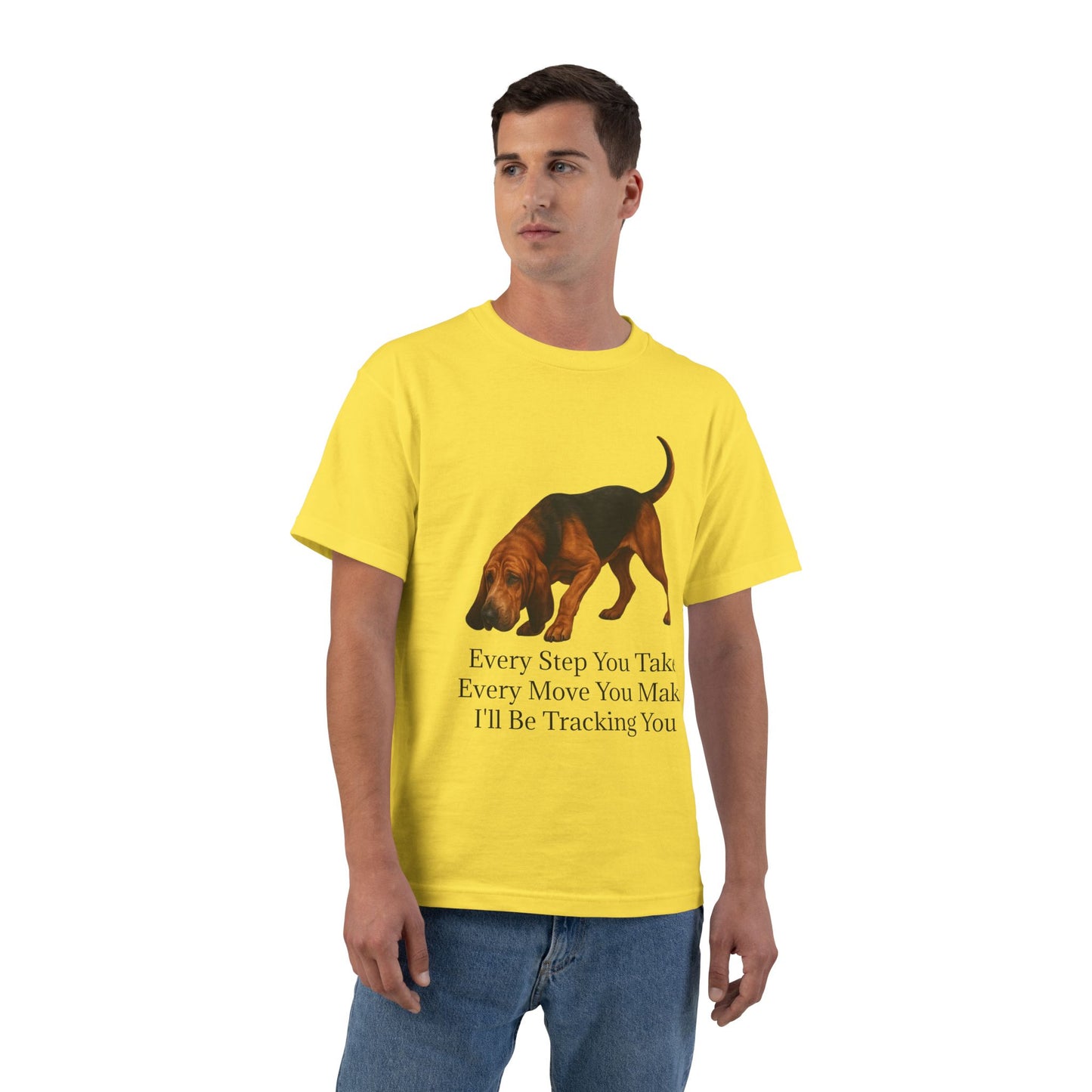 Tracking You Men's Short-Sleeve Crewneck Tee