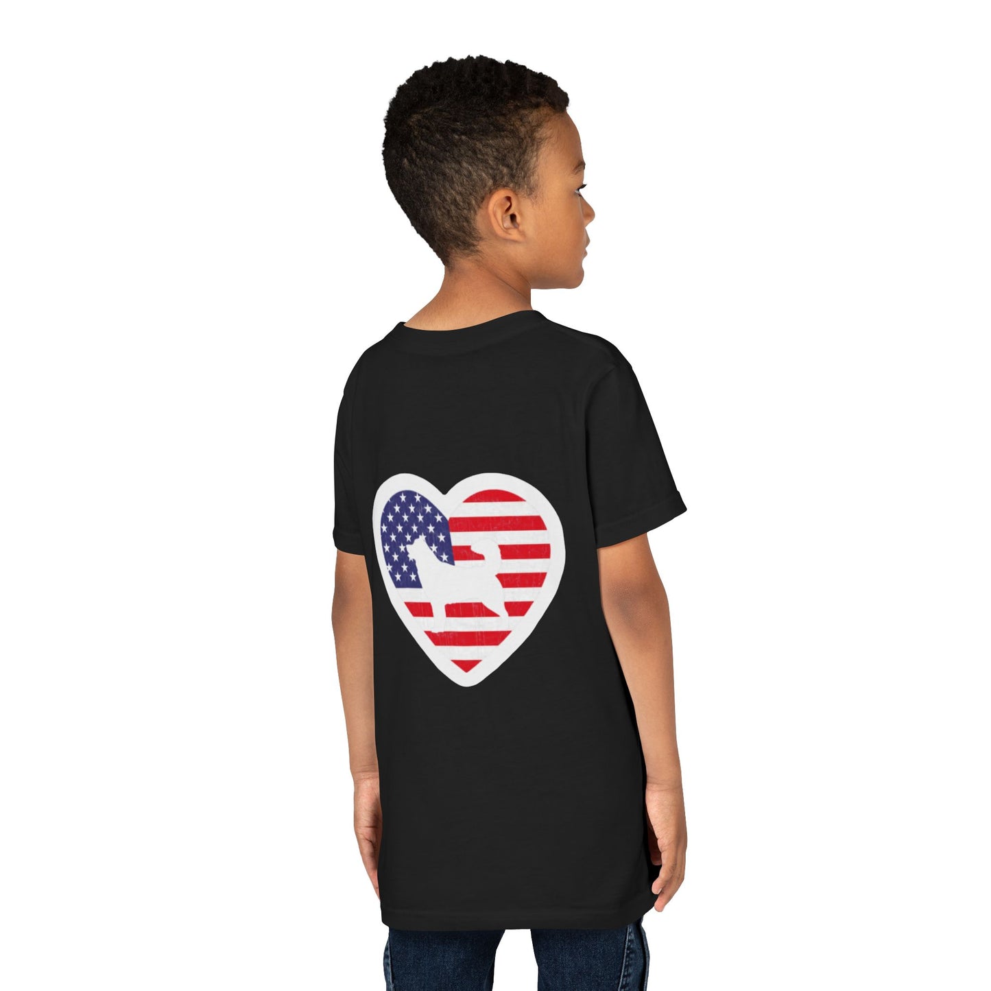 Malamute Flag Youth Unisex Short Sleeve Crewneck Tee