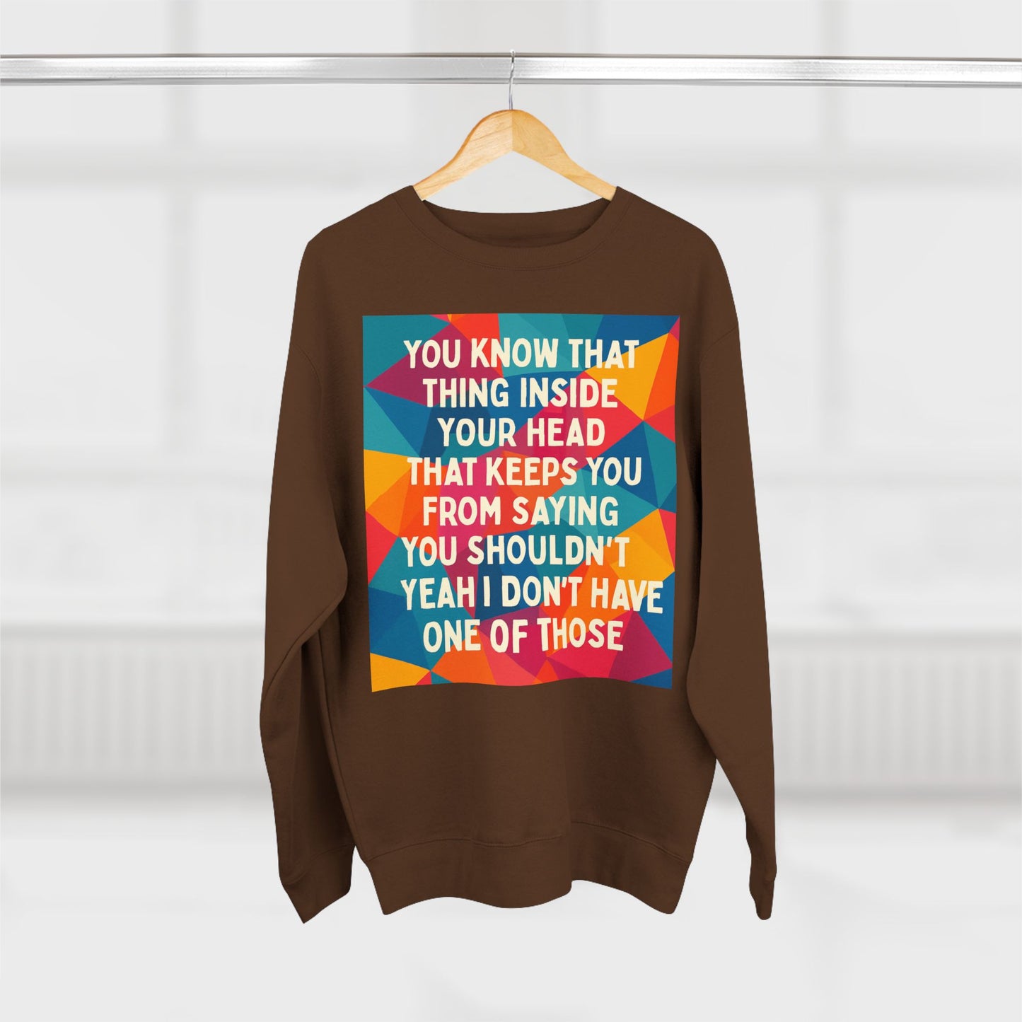 No Filter Unisex Crewneck Sweatshirt