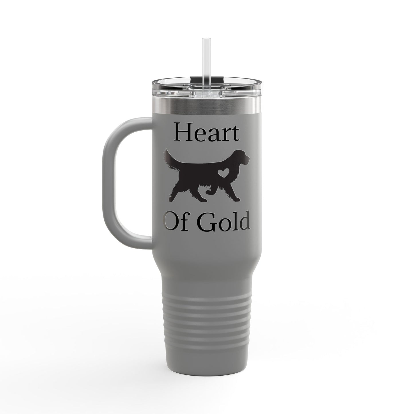 Heart Of Gold Insulated Travel Mug