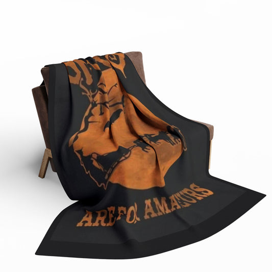 Brooms Are For Amateurs Arctic Fleece Blanket