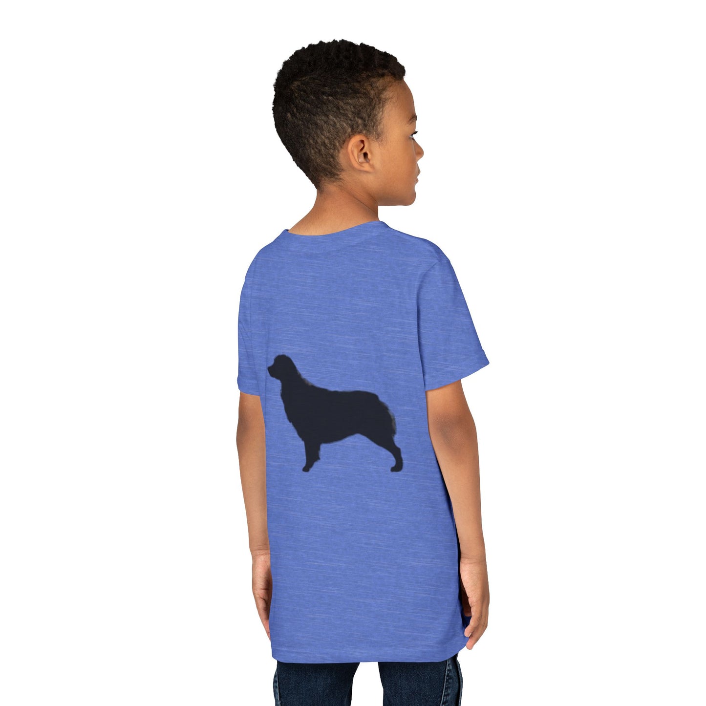 Aussie Silhouette Youth Unisex Short Sleeve Crewneck Tee