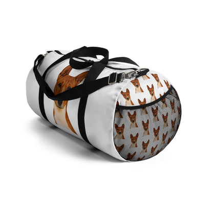 Basenji Head Duffel Bag