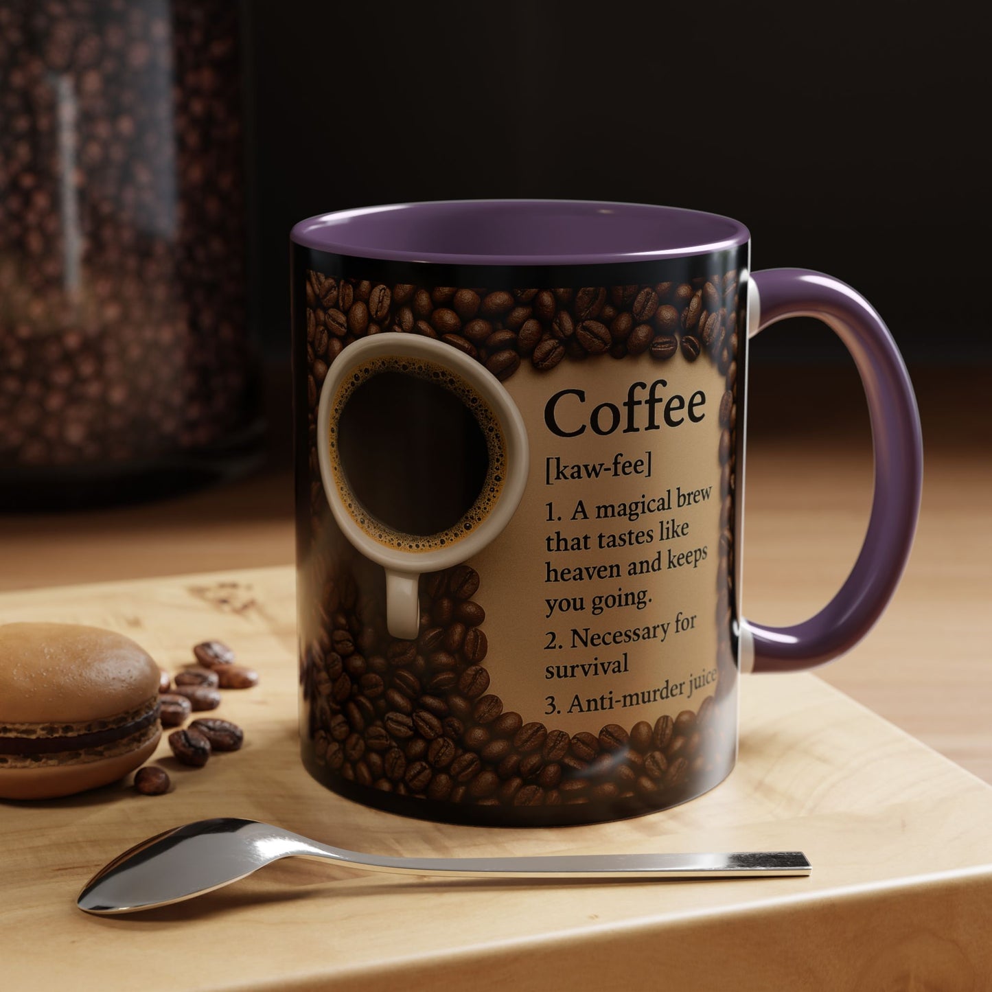 Coffee Definition 2-Tone Coffee Mug