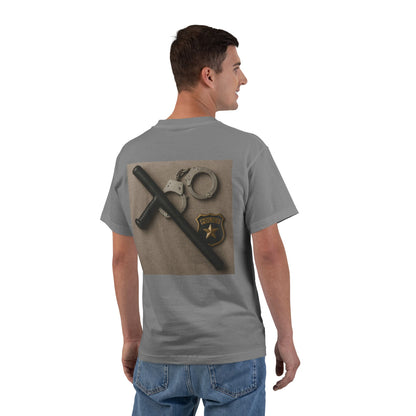 Law Enforcement Appreciation Men's Short-Sleeve Crewneck Tee