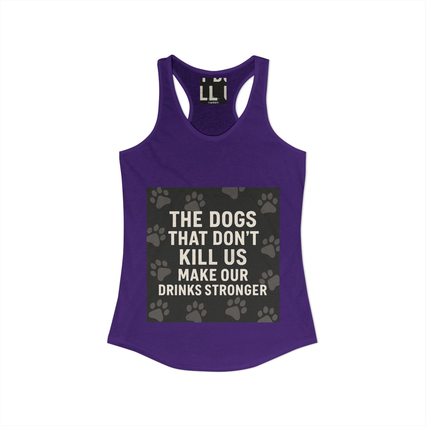 Drinks Stronger Women's Racerback Tank