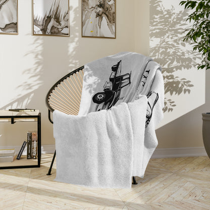 Wizard Of Tow Velveteen Microfiber Blanket