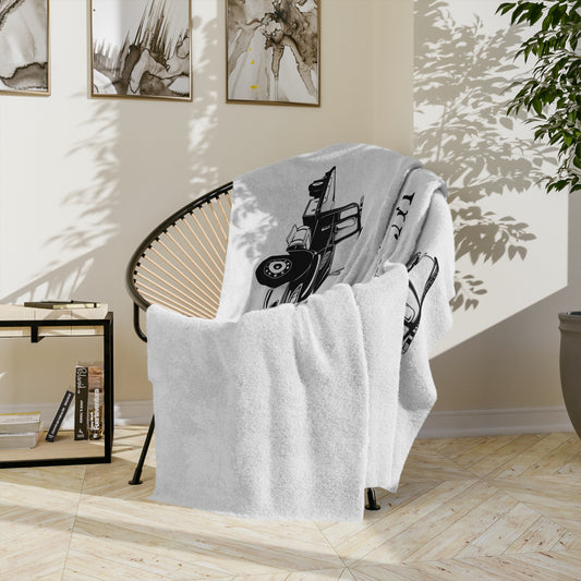Wizard Of Tow Velveteen Microfiber Blanket