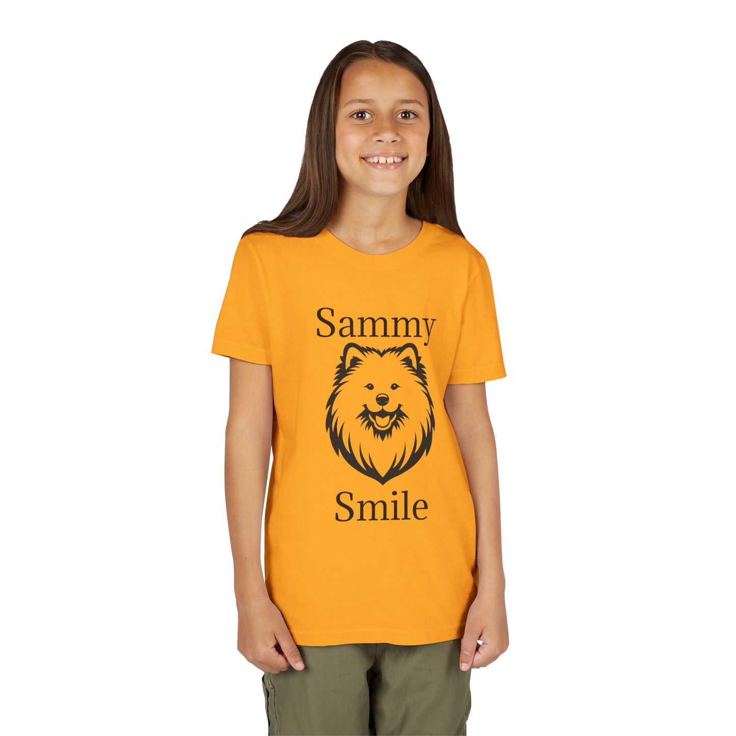 Sammy Smile Youth Unisex Short Sleeve Crewneck Tee