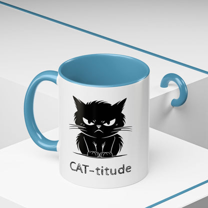 CAT-titude 2-Tone Coffee Mug