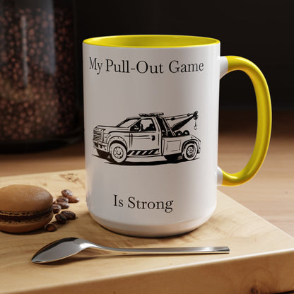 Pull Out Wheel Lift Tow Truck 2-Tone Coffee Mug