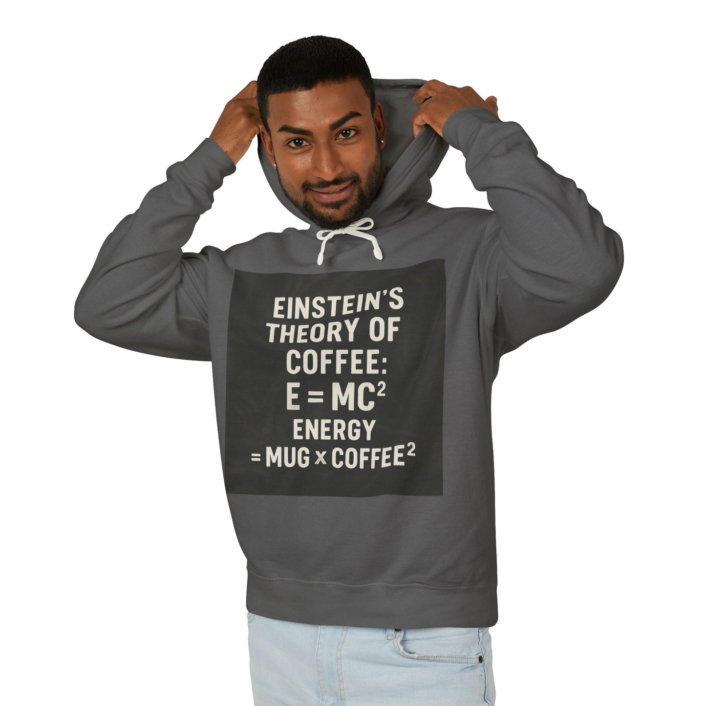 Einstein's Theory Of Coffee Unisex Lightweight Hoodie