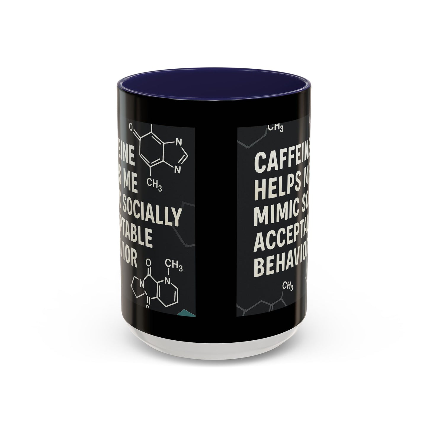 Socially Acceptable 2-Tone Coffee Mug