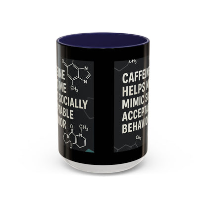 Socially Acceptable 2-Tone Coffee Mug
