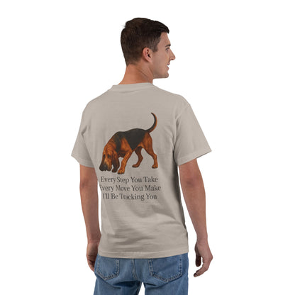 Tracking You Men's Short-Sleeve Crewneck Tee