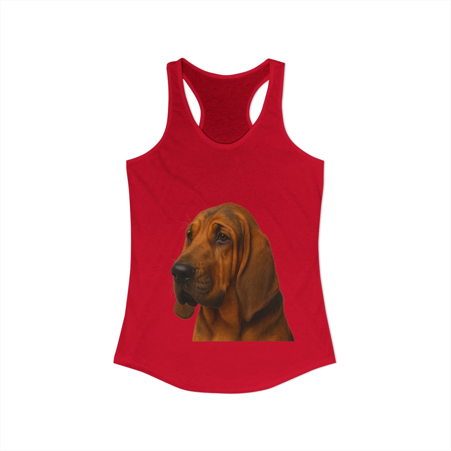 Bloodhound Head Women's Racerback Tank